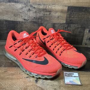 Nike Air Max Bright Crimson 806771-600 Shoes Sneakers Mens 11.5